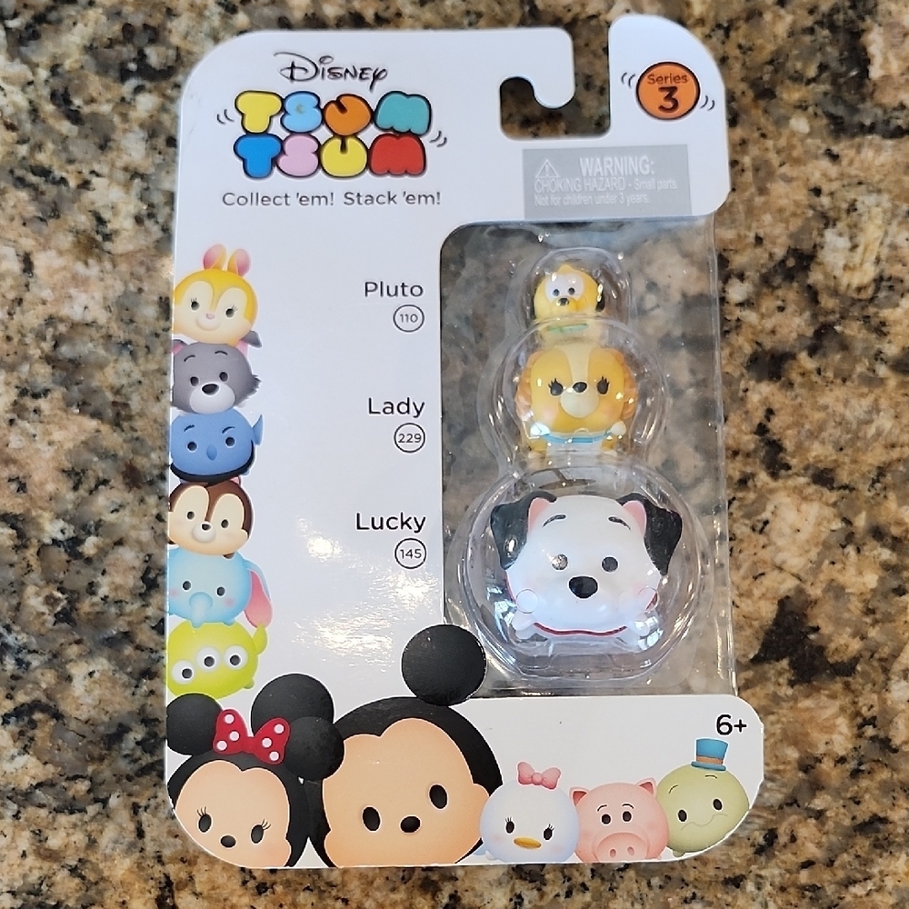 Disney Tsum Tsum Series 3 Small‎ Pet Toy - White